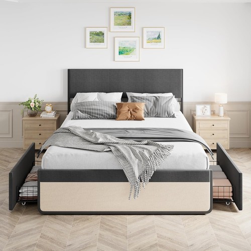 Modern upholstered platform - upholstered,