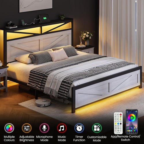 4ft6 double size - double, bed