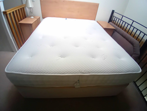 Double bed orthopedic - bed, mattress