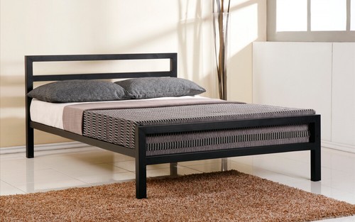 4ft city block black - block, bed