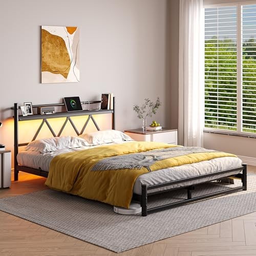 King size bed frame - size, with