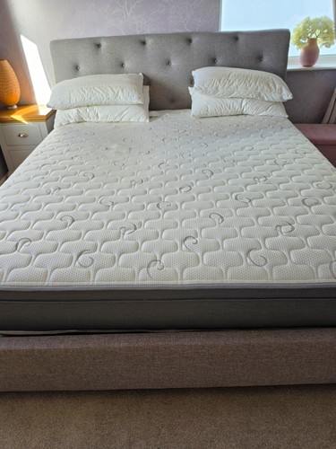 European super queen bed - european, frame