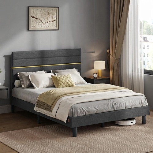 Modern double bed frame for - modern,