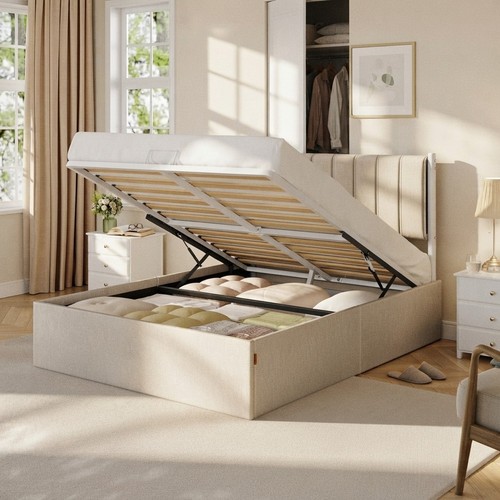 Double bed frame - bed, 135x190cm