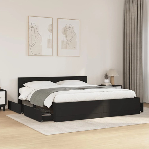 Modern wooden emperor size - wooden,