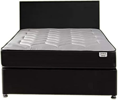 Bed 4ft6 double black - 1x,