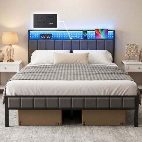 King size bed - frame, with