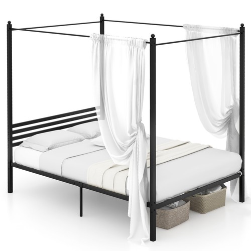 Double size canopy - size, bed