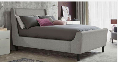 Next double bed frame grey - double,