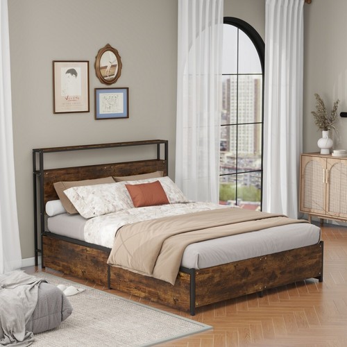 Double king size bed - double/king,