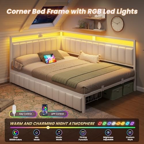 Double bed frame - frame, with