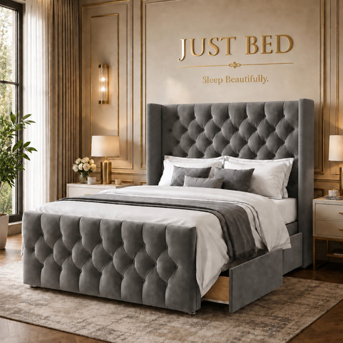 Luxury divan bed set - set, with