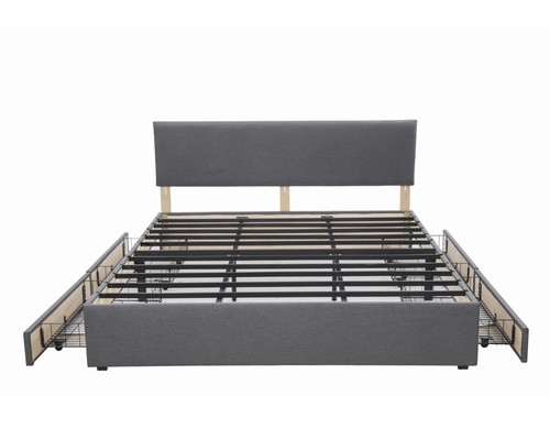 Modern bed frame - bed, upholstered